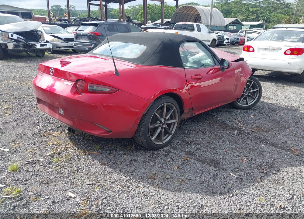 2016 MAZDA MX-5 MIATA GRAND TOURING VIN: JM1NDAD77G0100727