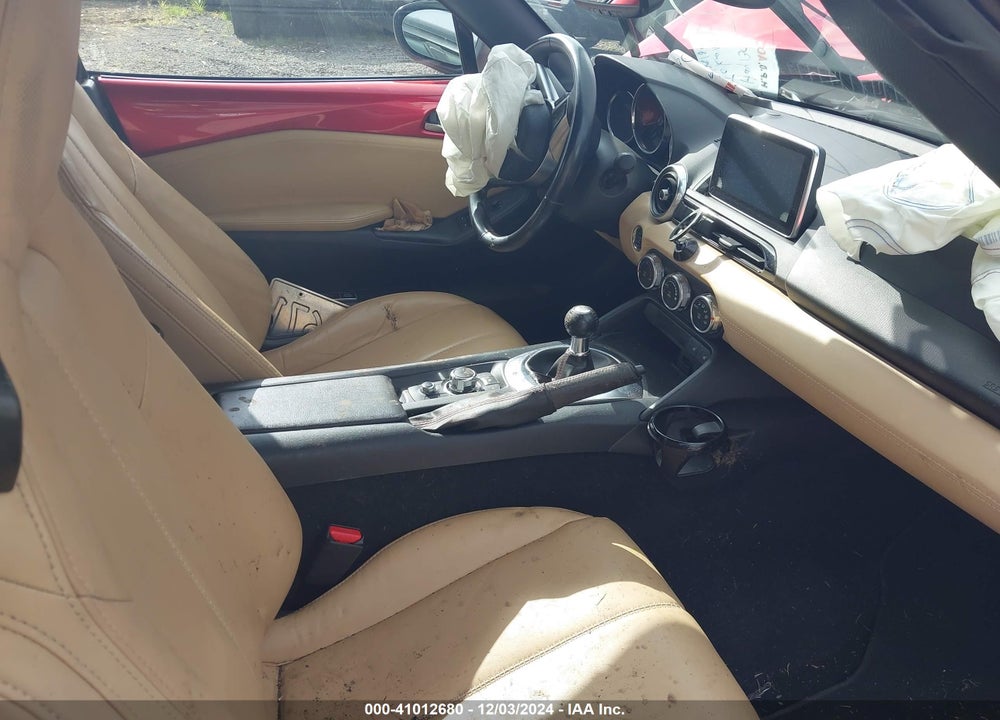 2016 MAZDA MX-5 MIATA GRAND TOURING VIN: JM1NDAD77G0100727