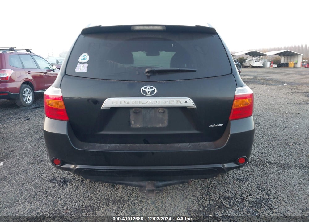 2010 TOYOTA HIGHLANDER LIMITED V6 VIN: JTEDK3EH6A2162762