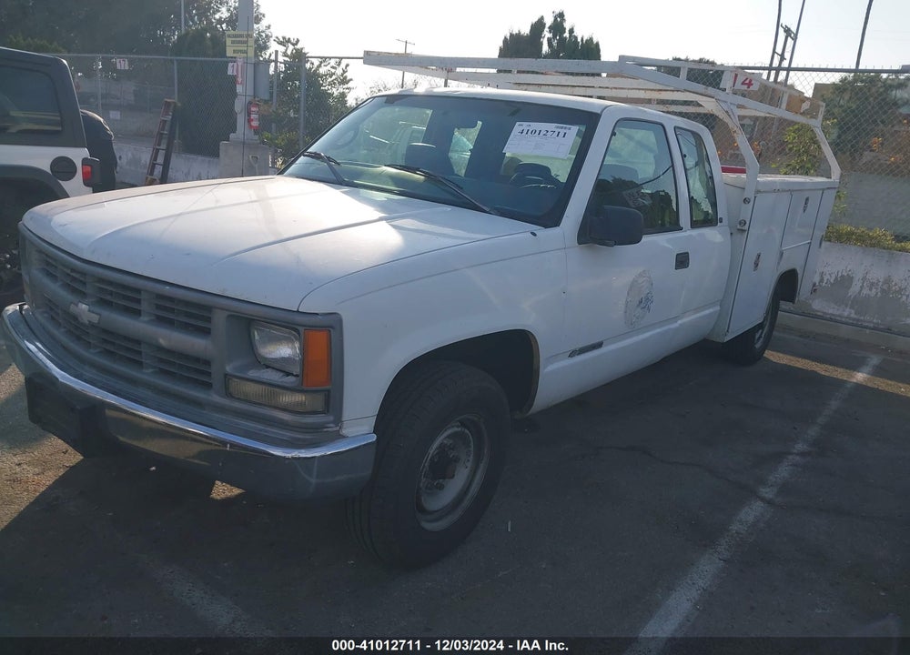 1998 CHEVROLET C2500 FLEETSIDE VIN: 1GCGC29R9WE223331