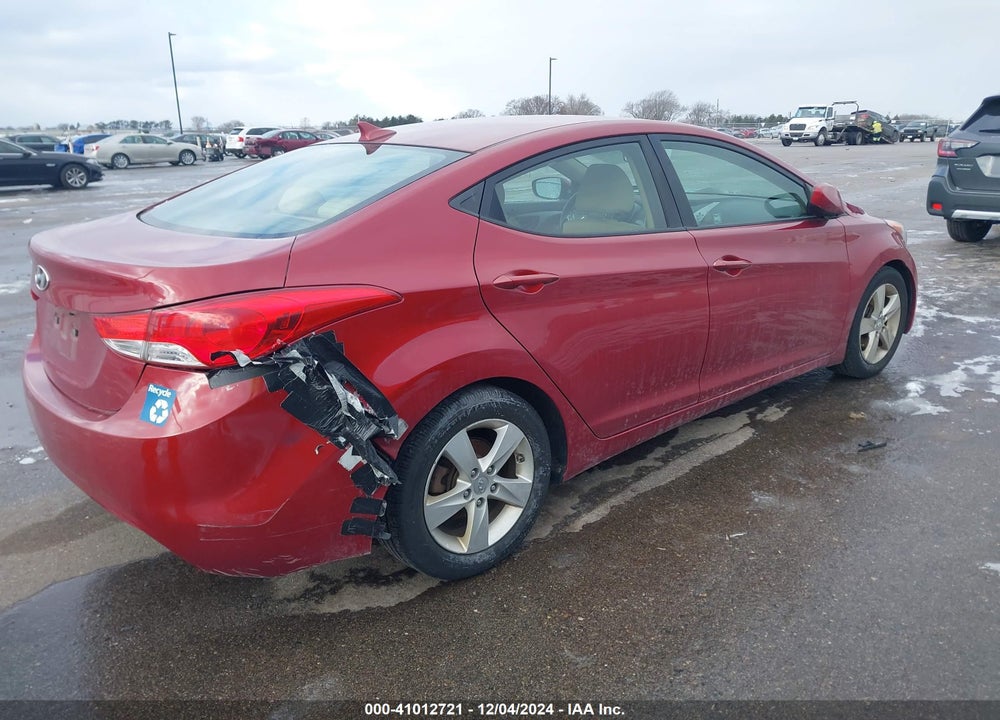 2011 HYUNDAI ELANTRA GLS (ULSAN PLANT) VIN: KMHDH4AE6BU091925