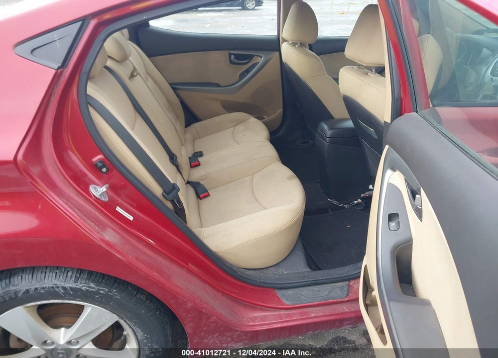 2011 HYUNDAI ELANTRA GLS (ULSAN PLANT) VIN: KMHDH4AE6BU091925