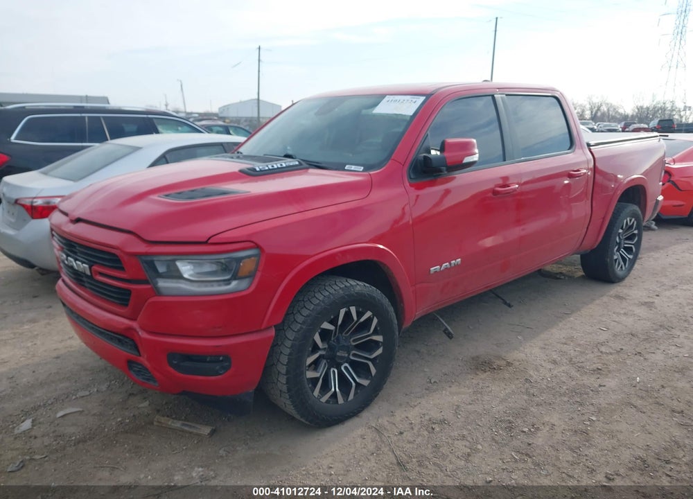 2019 RAM 1500 LAIE  4X4 5'7 BOX VIN: 1C6SRFJT6KN924952