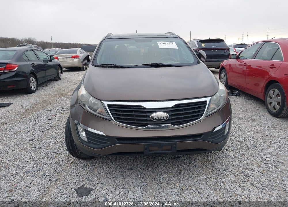 2013 KIA SPORTAGE EX VIN: KNDPCCA26D7463412