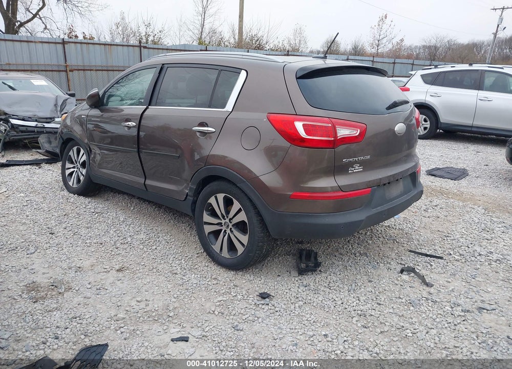 2013 KIA SPORTAGE EX VIN: KNDPCCA26D7463412