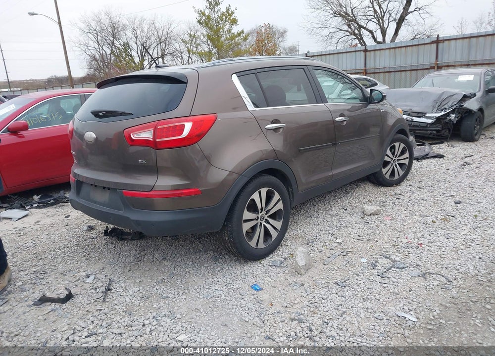 2013 KIA SPORTAGE EX VIN: KNDPCCA26D7463412