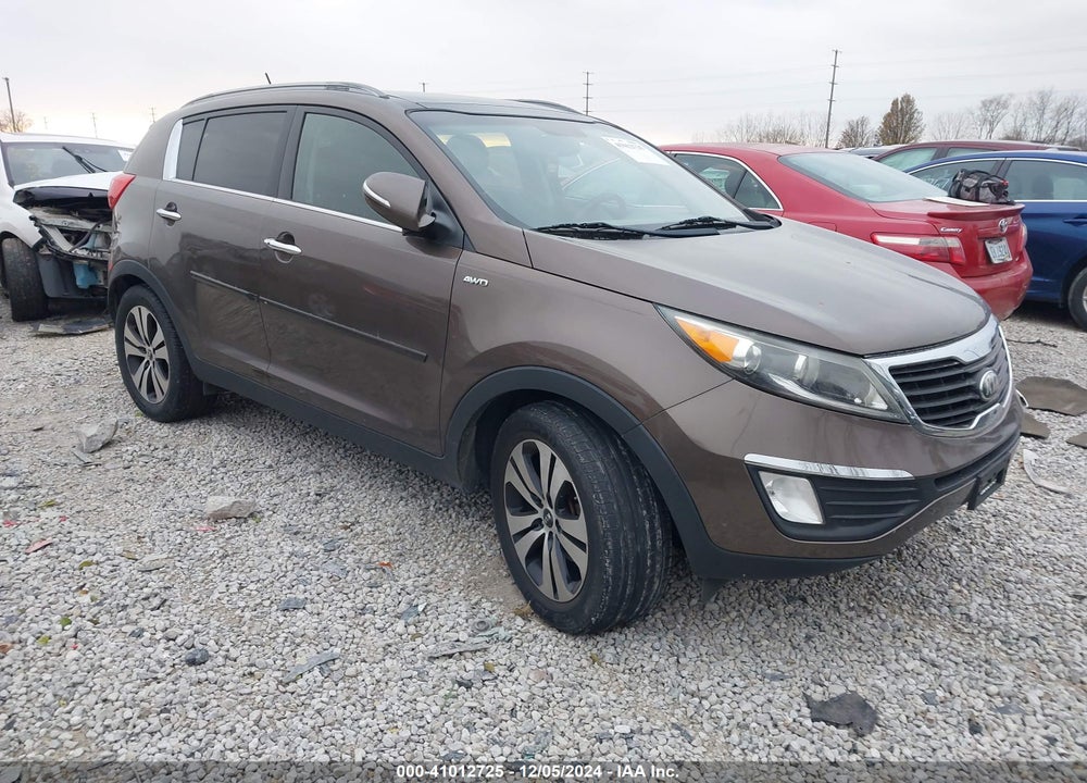 2013 KIA SPORTAGE EX VIN: KNDPCCA26D7463412