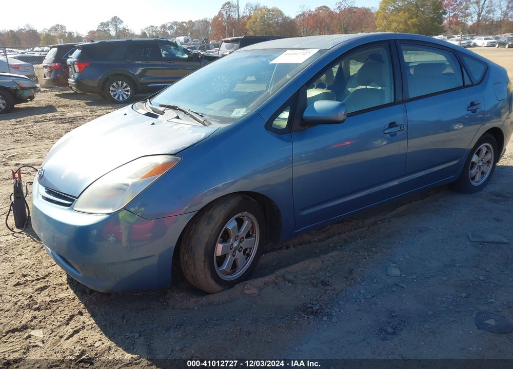 2005 TOYOTA PRIUS VIN: JTDKB20U553111487