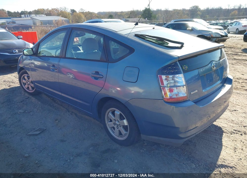 2005 TOYOTA PRIUS VIN: JTDKB20U553111487