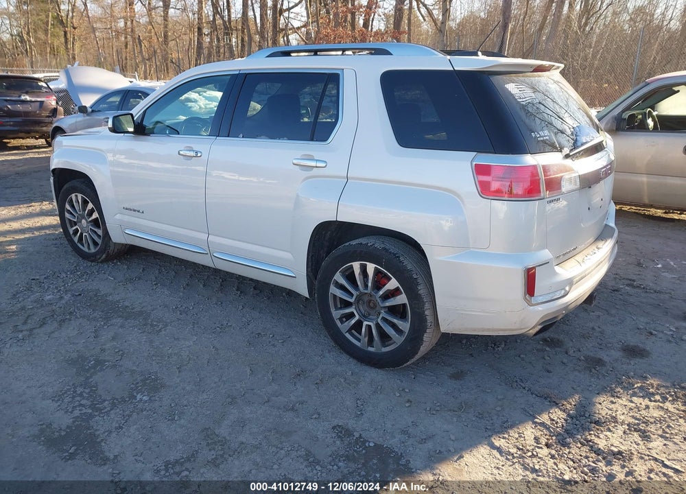 2017 GMC TERRAIN DENALI VIN: 2GKFLVE30H6290779