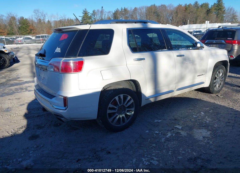 2017 GMC TERRAIN DENALI VIN: 2GKFLVE30H6290779