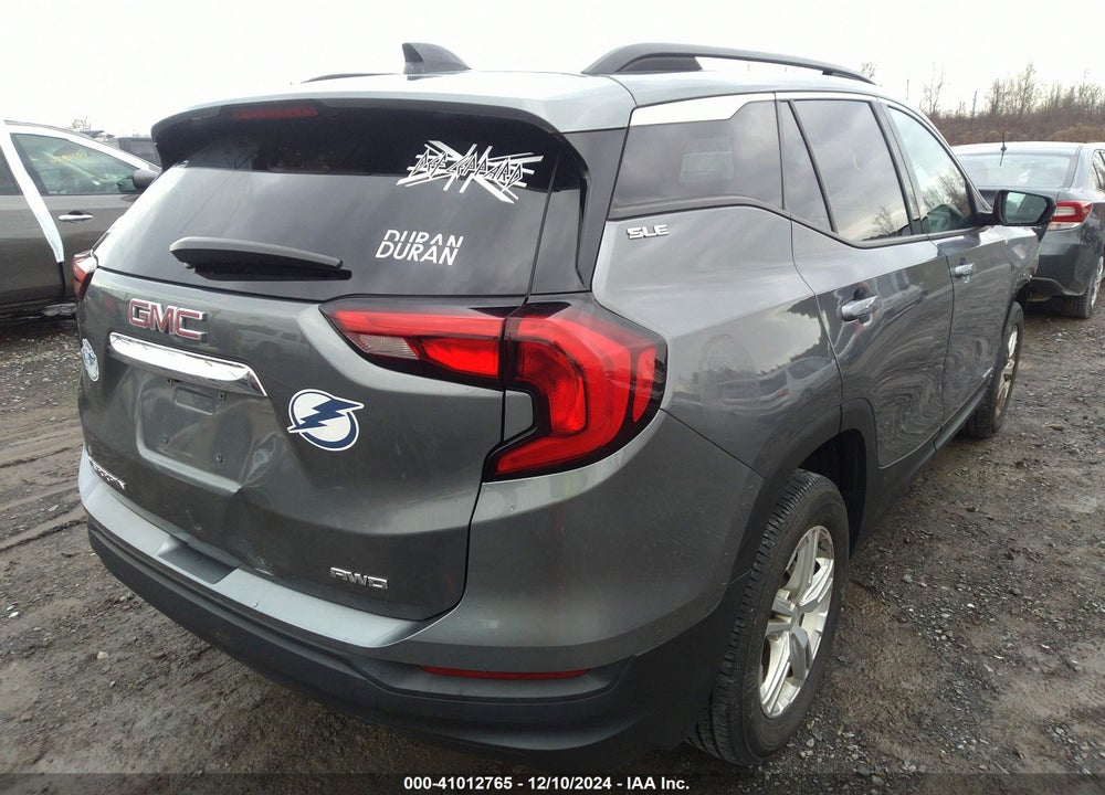 2019 GMC TERRAIN SLE VIN: 3GKALTEV6KL246885