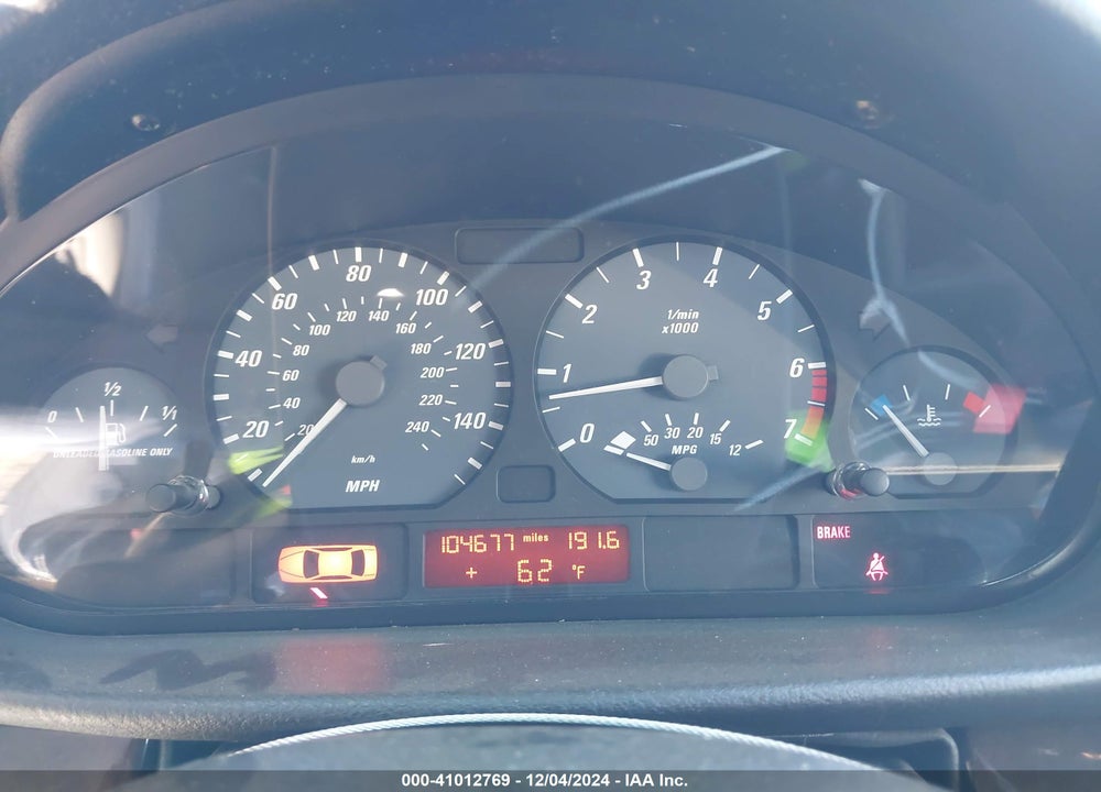 2001 BMW 325CI VIN: WBABS33411JY41305