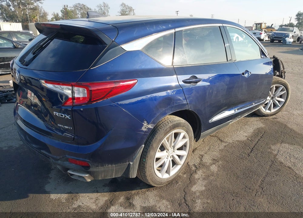 2023 ACURA RDX STANDARD VIN: 5J8TC2H3XPL014531