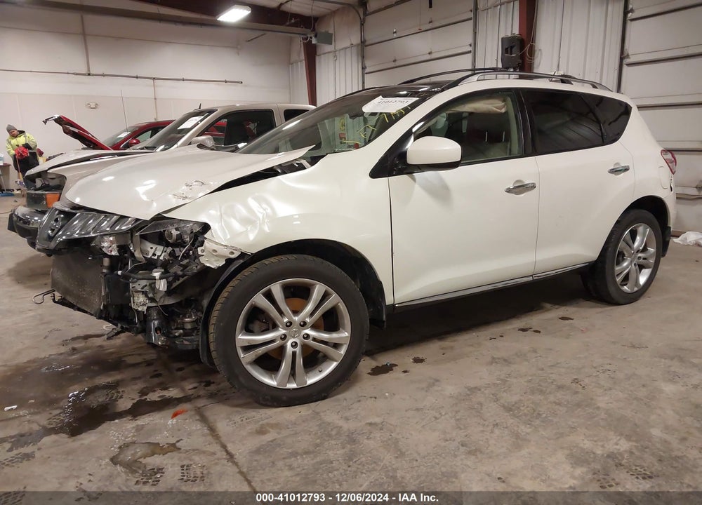 2010 NISSAN MURANO LE VIN: JN8AZ1MW7AW118774