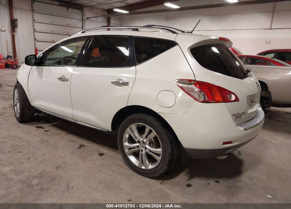 2010 NISSAN MURANO LE VIN: JN8AZ1MW7AW118774