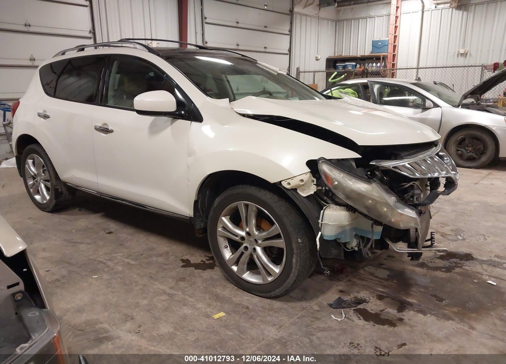 2010 NISSAN MURANO LE VIN: JN8AZ1MW7AW118774