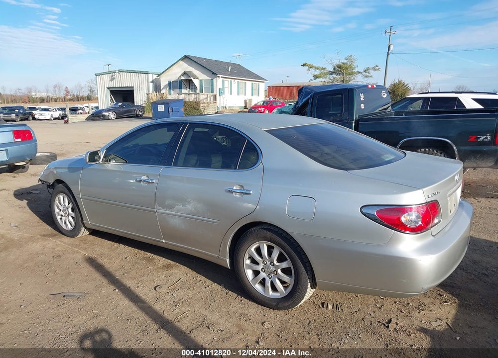 2004 LEXUS ES 330 VIN: JTHBA30G745031063