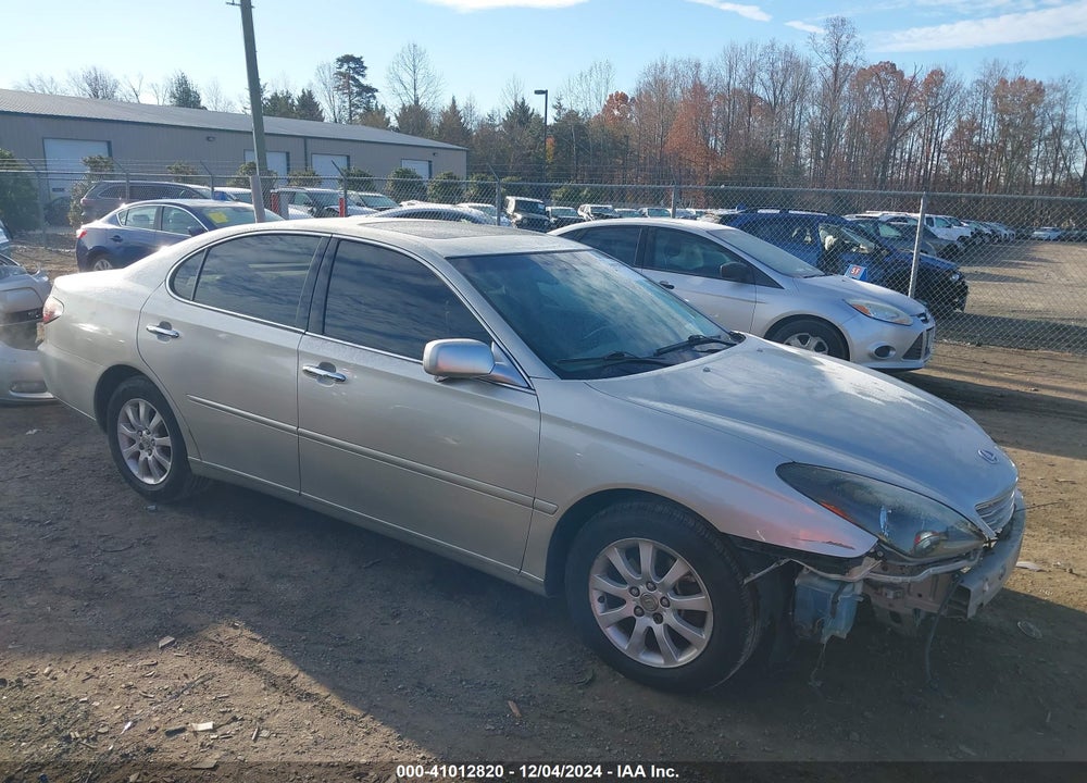 2004 LEXUS ES 330 VIN: JTHBA30G745031063