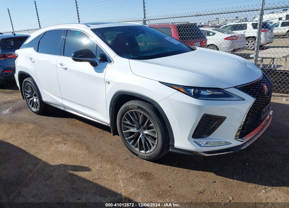 2022 LEXUS RX 350 F SPORT HANDLING VIN: 2T2YZMDA5NC366323