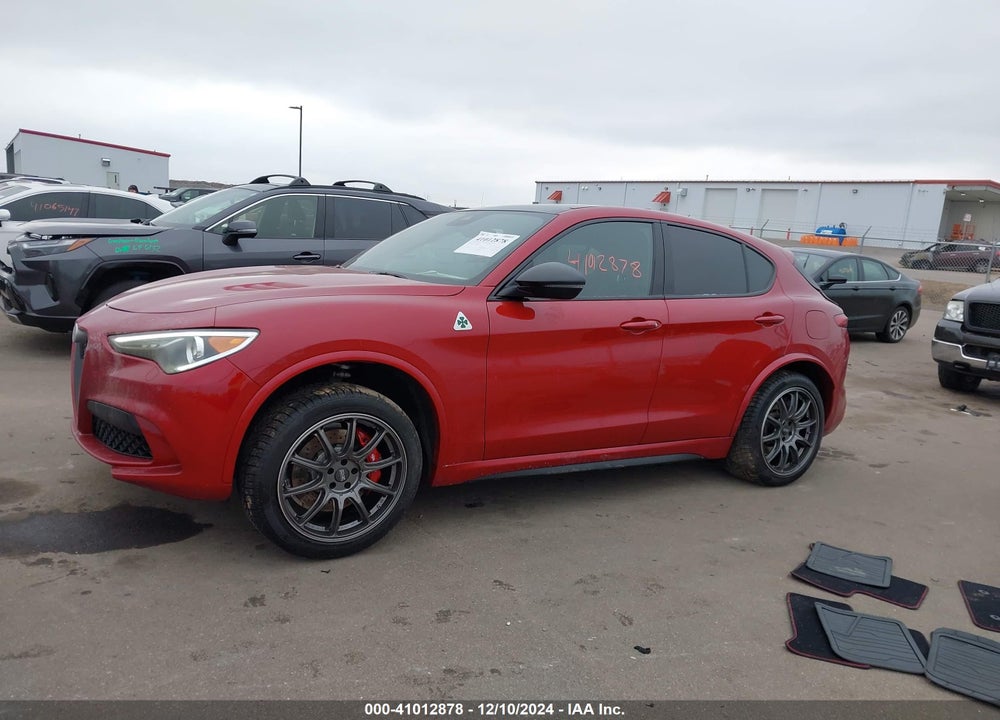 2020 ALFA ROMEO STELVIO QUADRIFOGLIO AWD VIN: ZASPAKEV7L7C85729