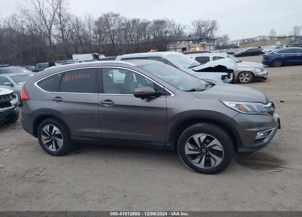 2016 HONDA CR-V TOURING VIN: 5J6RM4H93GL114213