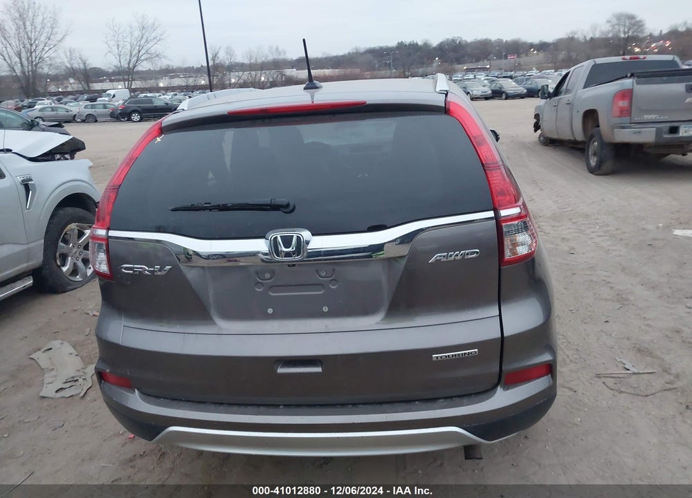 2016 HONDA CR-V TOURING VIN: 5J6RM4H93GL114213