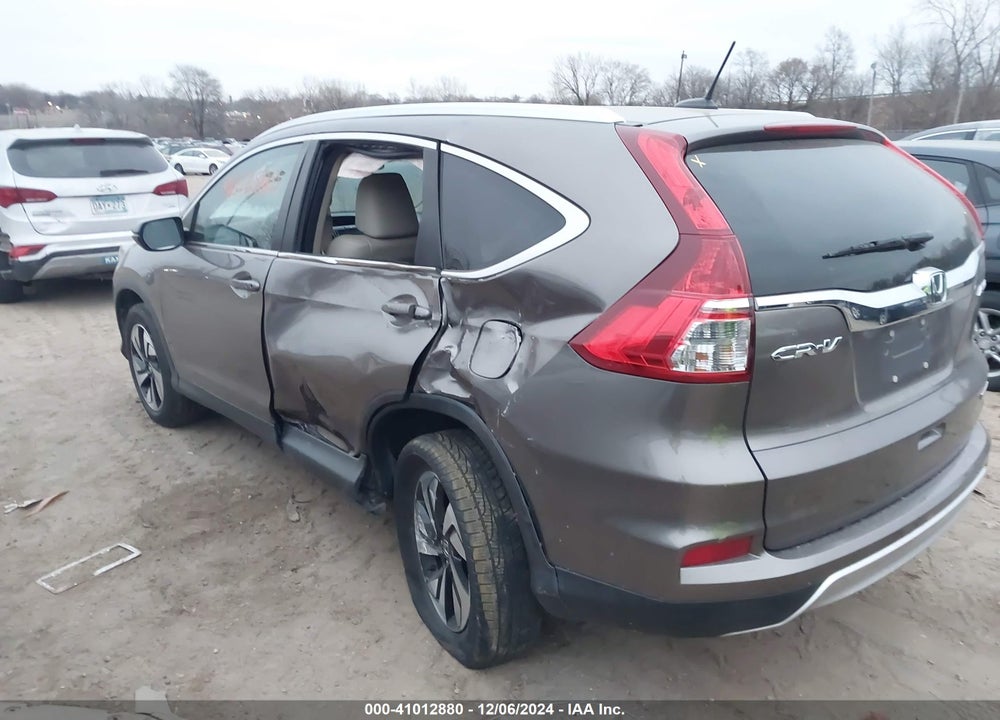 2016 HONDA CR-V TOURING VIN: 5J6RM4H93GL114213