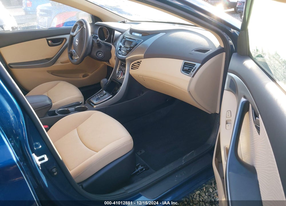 2013 HYUNDAI ELANTRA GLS VIN: KMHDH4AE6DU950711