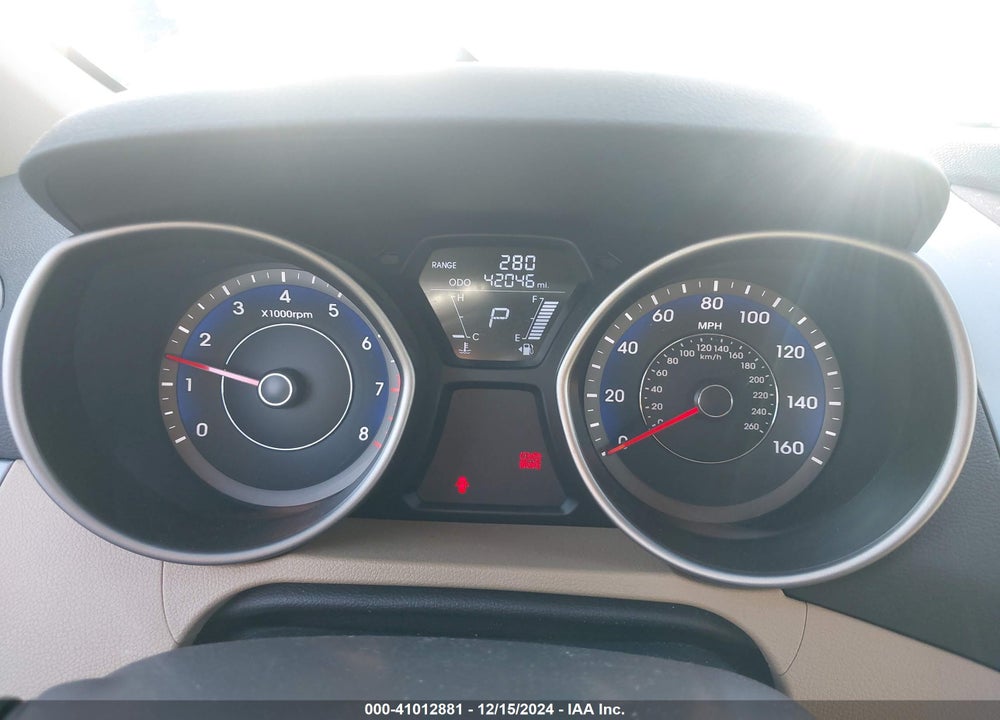 2013 HYUNDAI ELANTRA GLS VIN: KMHDH4AE6DU950711