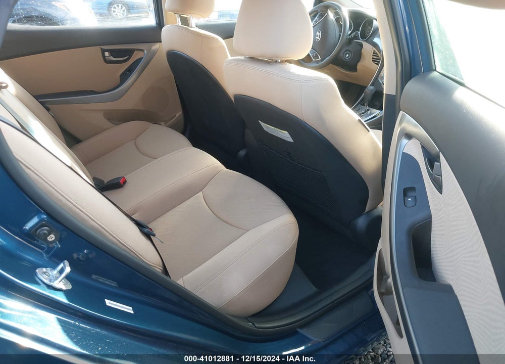 2013 HYUNDAI ELANTRA GLS VIN: KMHDH4AE6DU950711