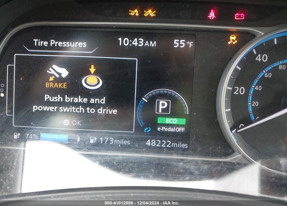 2020 NISSAN LEAF SL PLUS 62 KWH VIN: 1N4BZ1DP8LC310806