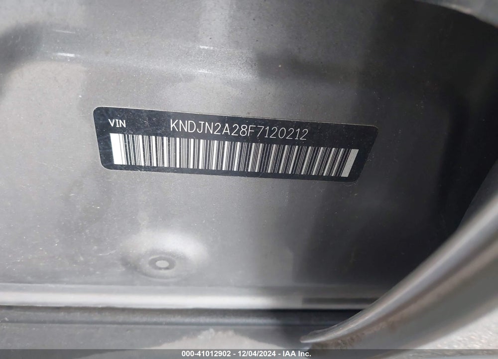 2015 KIA SOUL VIN: KNDJN2A28F7120212