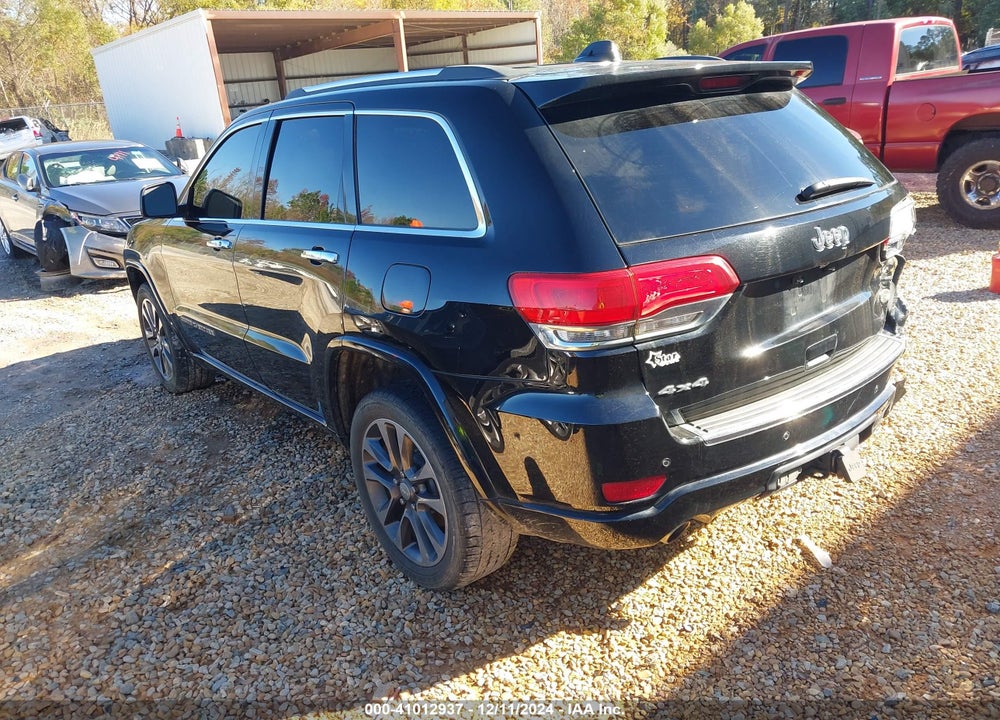 2017 JEEP GRAND CHEROKEE OVERLAND 4X4 VIN: 1C4RJFCG2HC729997