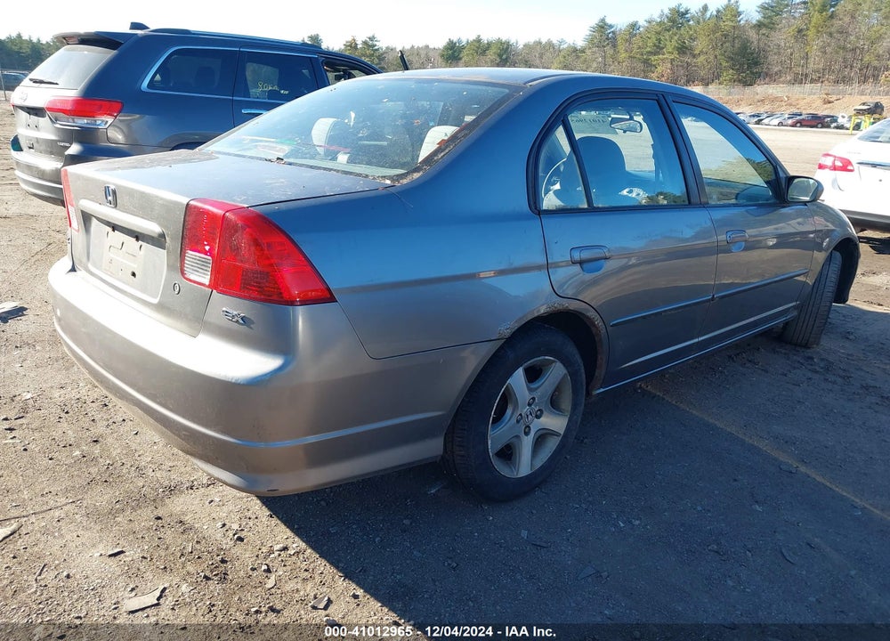 2004 HONDA CIVIC EX VIN: 2HGES25734H566464