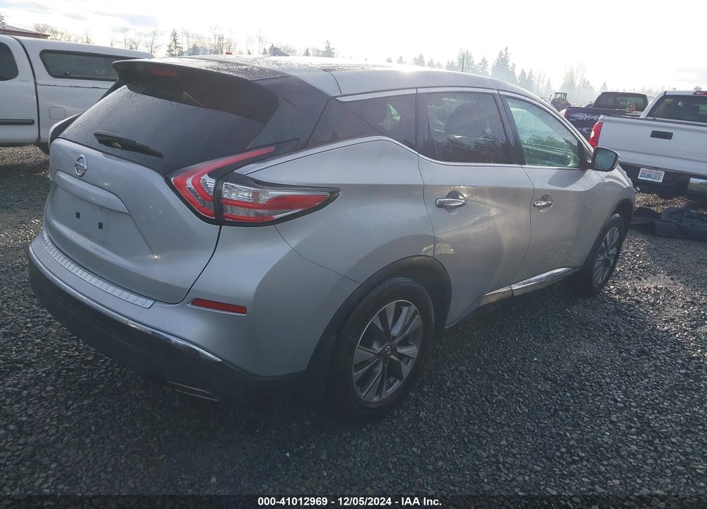 2015 NISSAN MURANO S VIN: 5N1AZ2MG2FN258606
