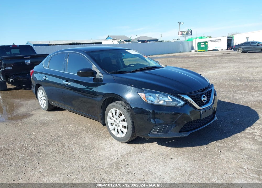 2017 NISSAN SENTRA SV VIN: 3N1AB7AP1HL640917