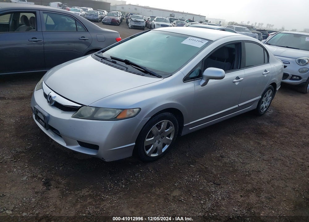 2010 HONDA CIVIC LX VIN: 19XFA1F56AE012484