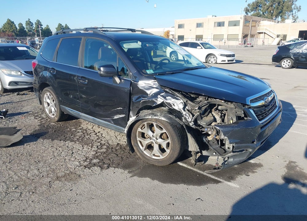 2018 SUBARU FORESTER 2.5I TOURING VIN: JF2SJAWC7JH407573