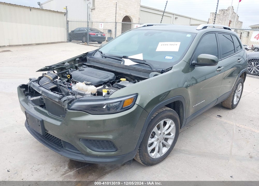 2021 JEEP CHEROKEE LATITUDE FWD VIN: 1C4PJLCB6MD156200