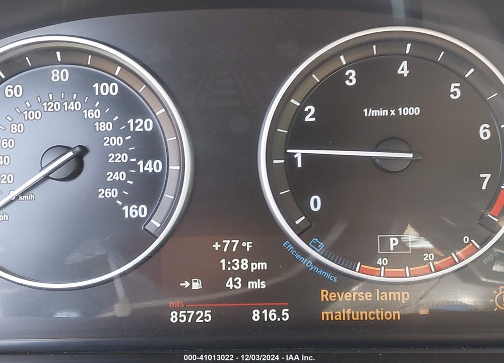2013 BMW 528I XDRIVE VIN: WBAXH5C53DDW13656
