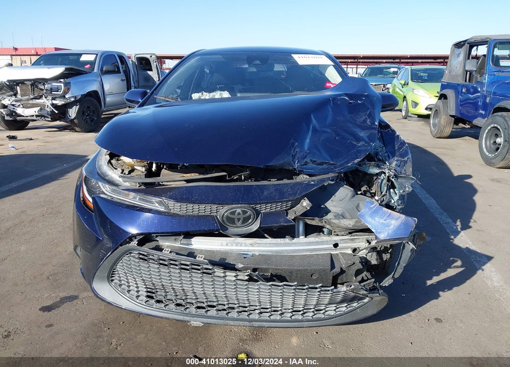 2021 TOYOTA COROLLA LE VIN: JTDEPMAE1MJ181340