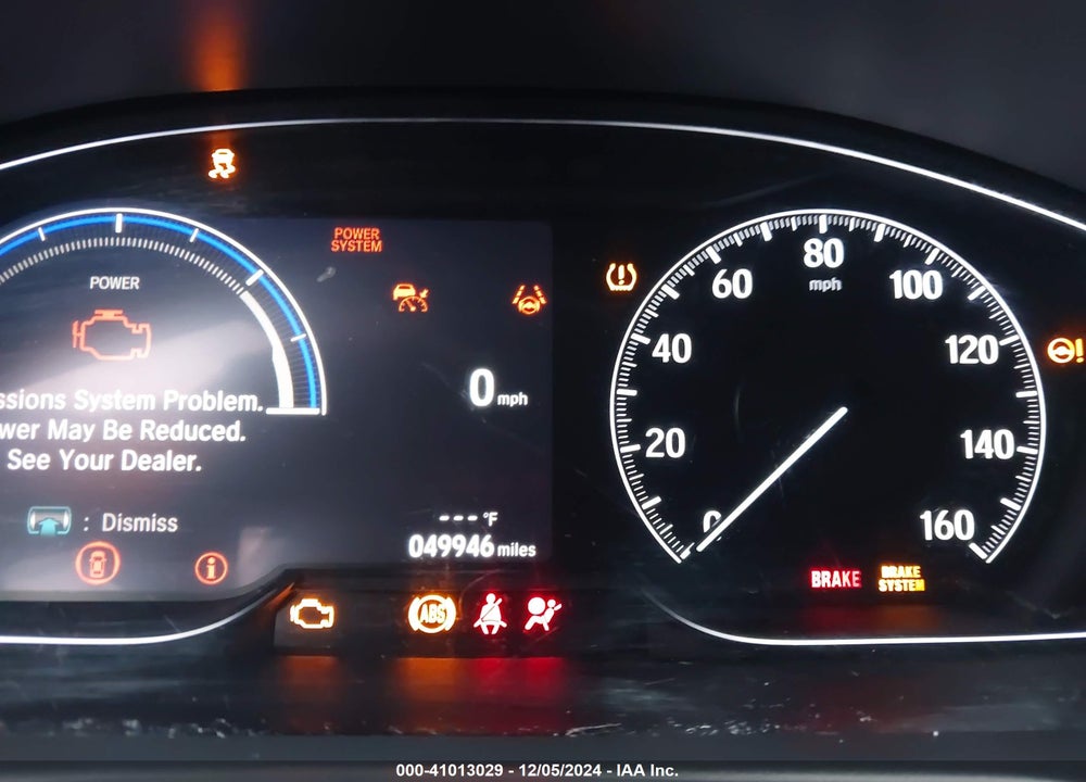2022 HONDA ACCORD HYBRID SPORT VIN: 1HGCV3F23NA003650