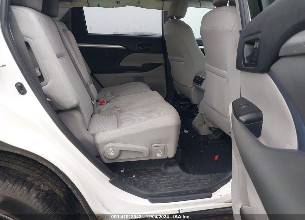 2019 TOYOTA HIGHLANDER LE VIN: 5TDZARFH8KS042289