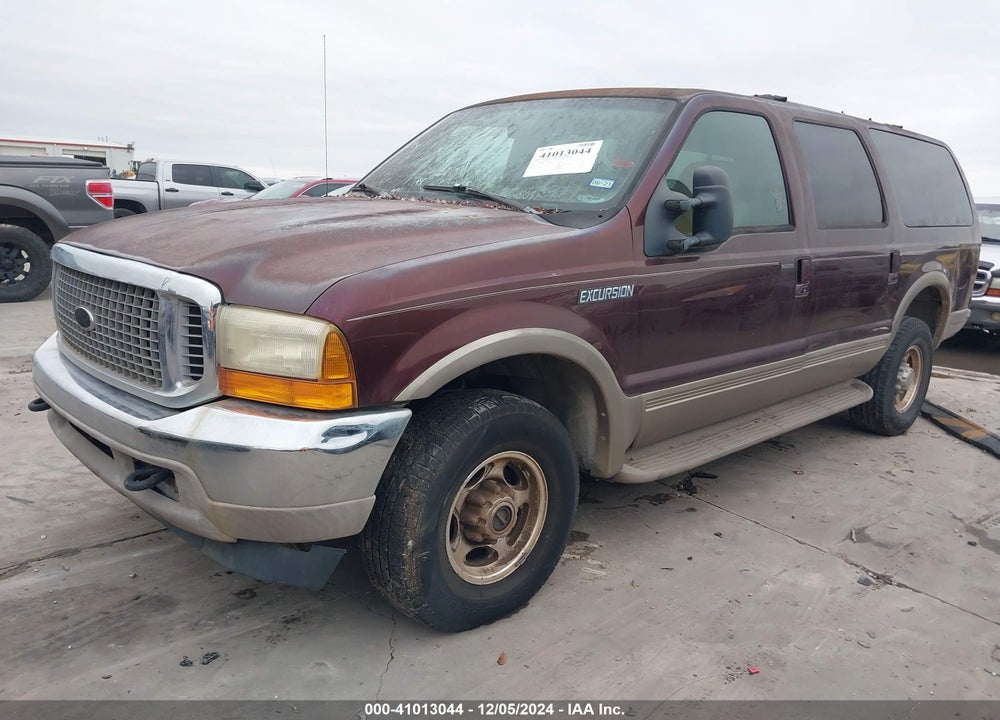 2000 FORD EXCURSION LIMITED VIN: 1FMSU43FXYEE34649