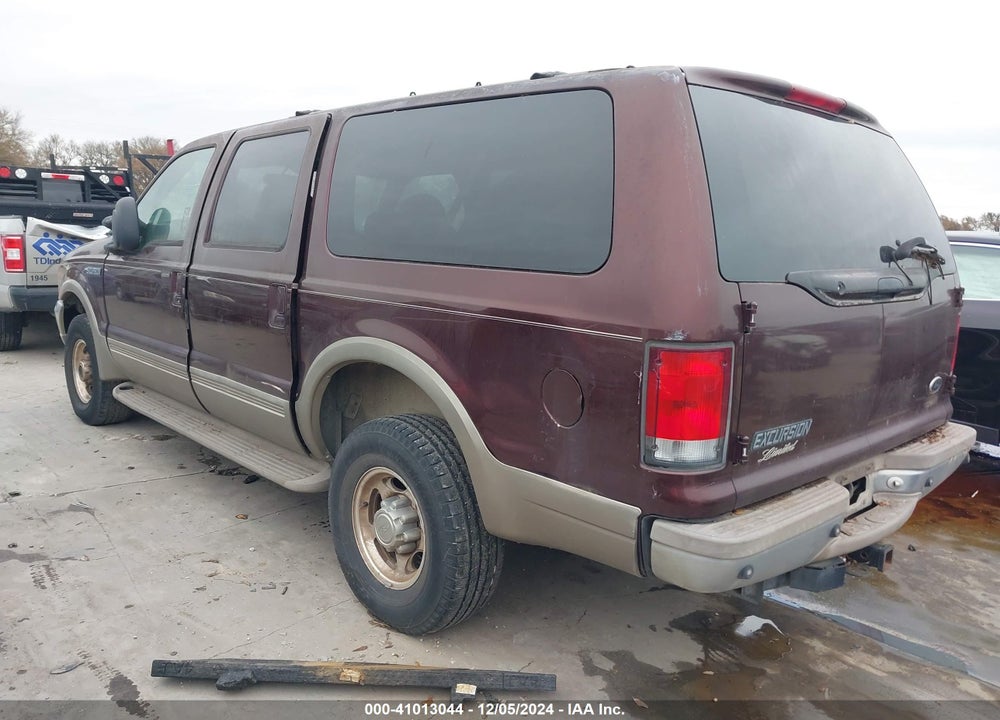 2000 FORD EXCURSION LIMITED VIN: 1FMSU43FXYEE34649