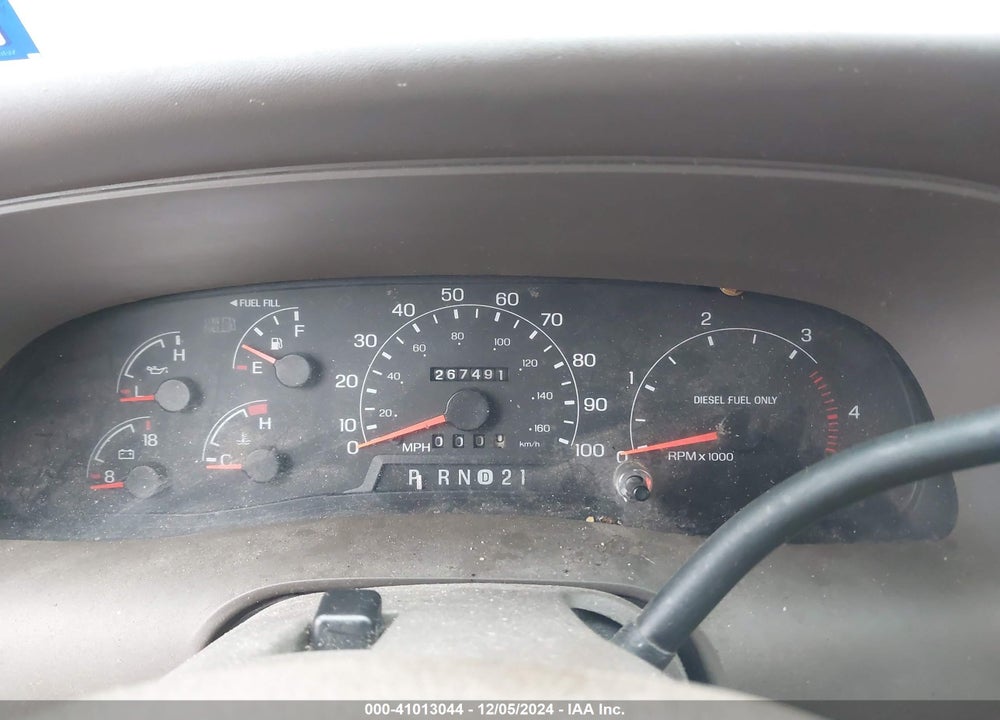 2000 FORD EXCURSION LIMITED VIN: 1FMSU43FXYEE34649
