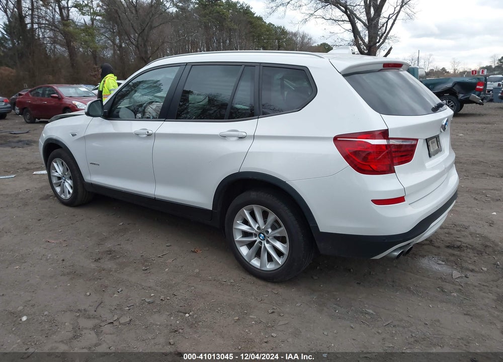 2017 BMW X3 XDRIVE28I VIN: 5UXWX9C58H0D95821