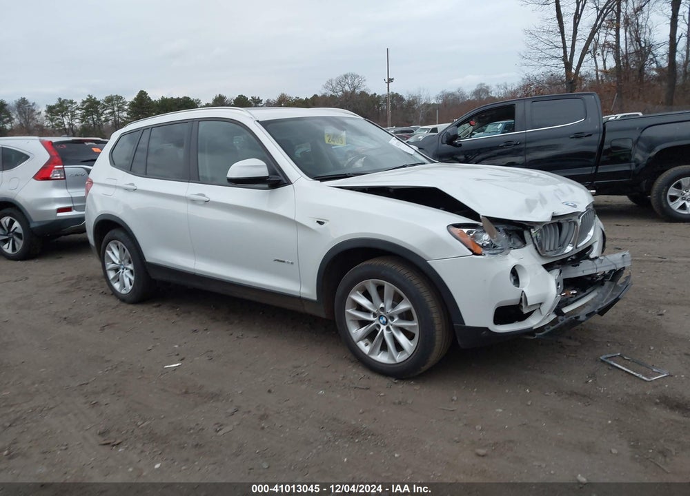 2017 BMW X3 XDRIVE28I VIN: 5UXWX9C58H0D95821