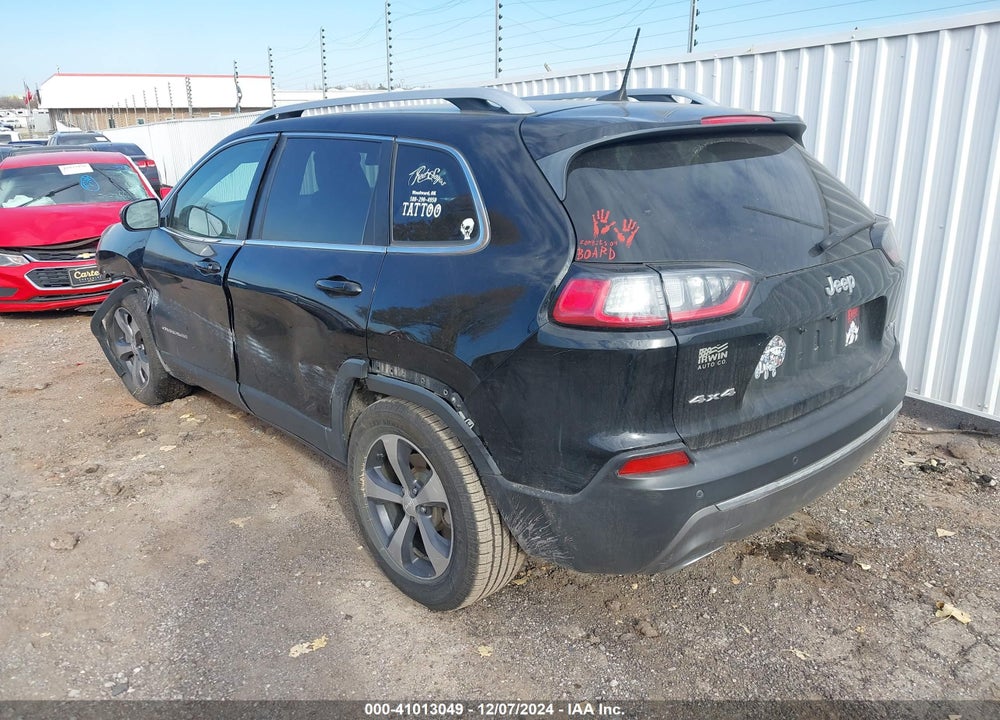 2019 JEEP CHEROKEE LIMITED 4X4 VIN: 1C4PJMDN8KD163130